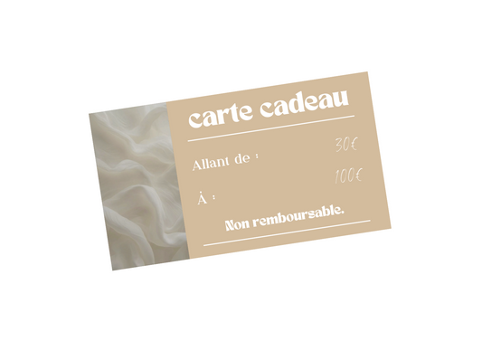 Carte cadeau Dear M.D